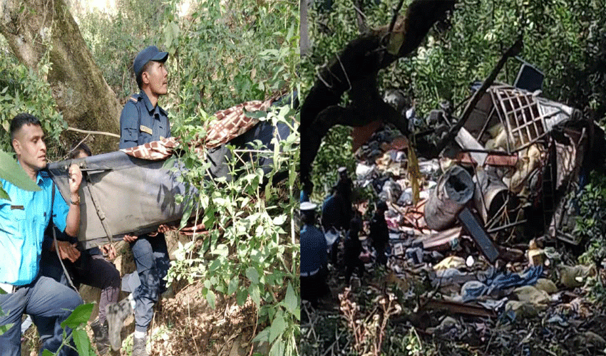 डोटीमा मिनि ट्रक दुर्घटना, चालकसहित तीनको मृत्यु