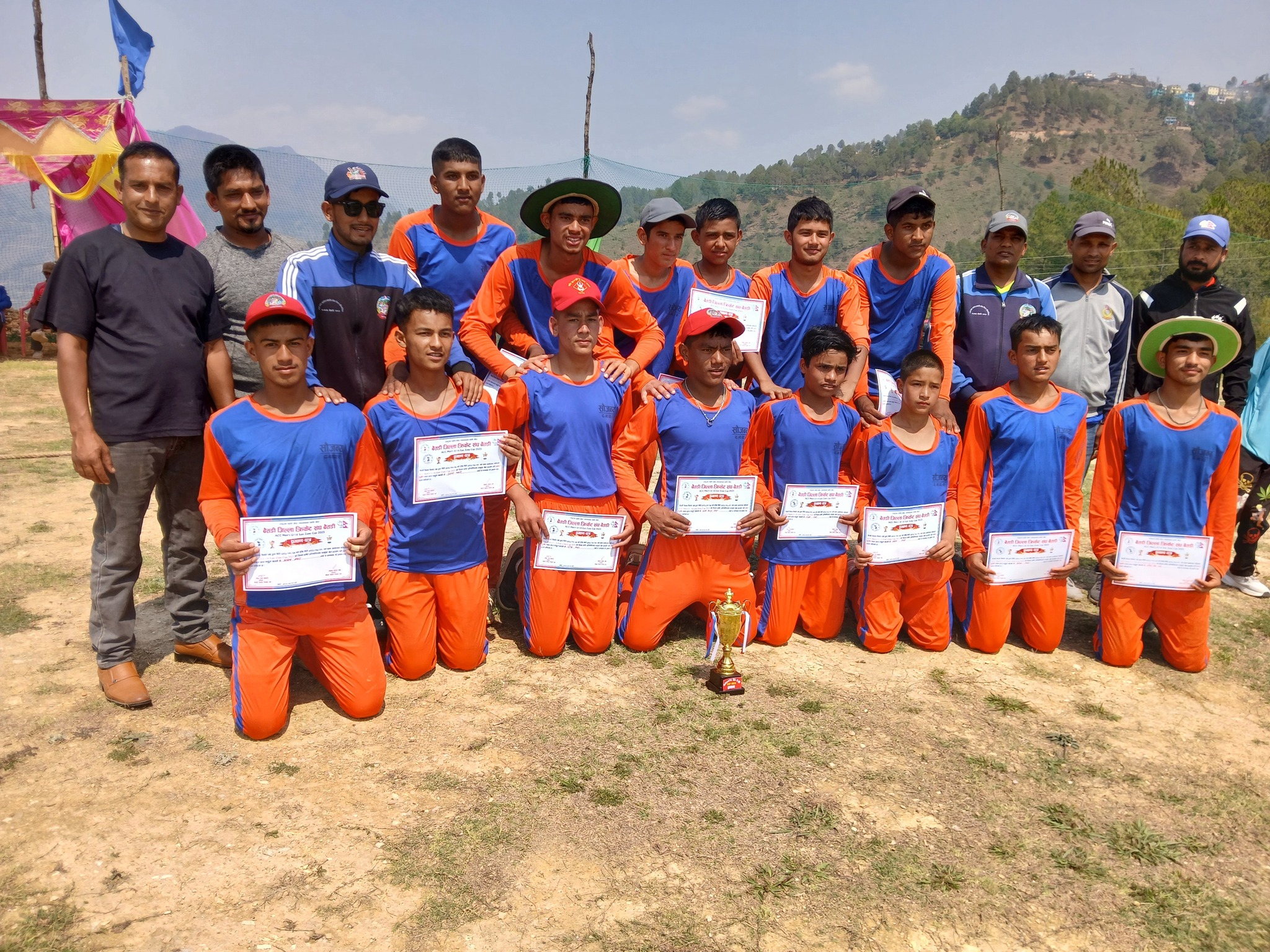यू–१६ बैतडी छनोटः एनसिसीले उपाधि जित्यो