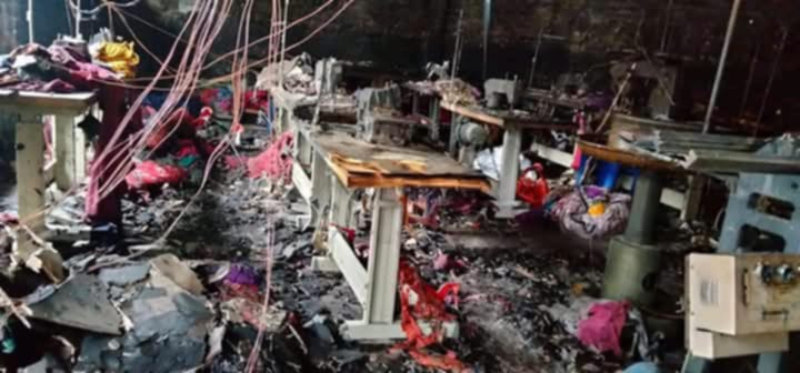 बझाङमा गार्मेन्ट उद्योगमा आगलागी