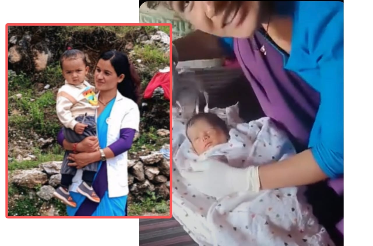 अनमी पुजाराले ६ घण्टा कृतिम श्वास दिएर बचाइन शिशुको ज्यान