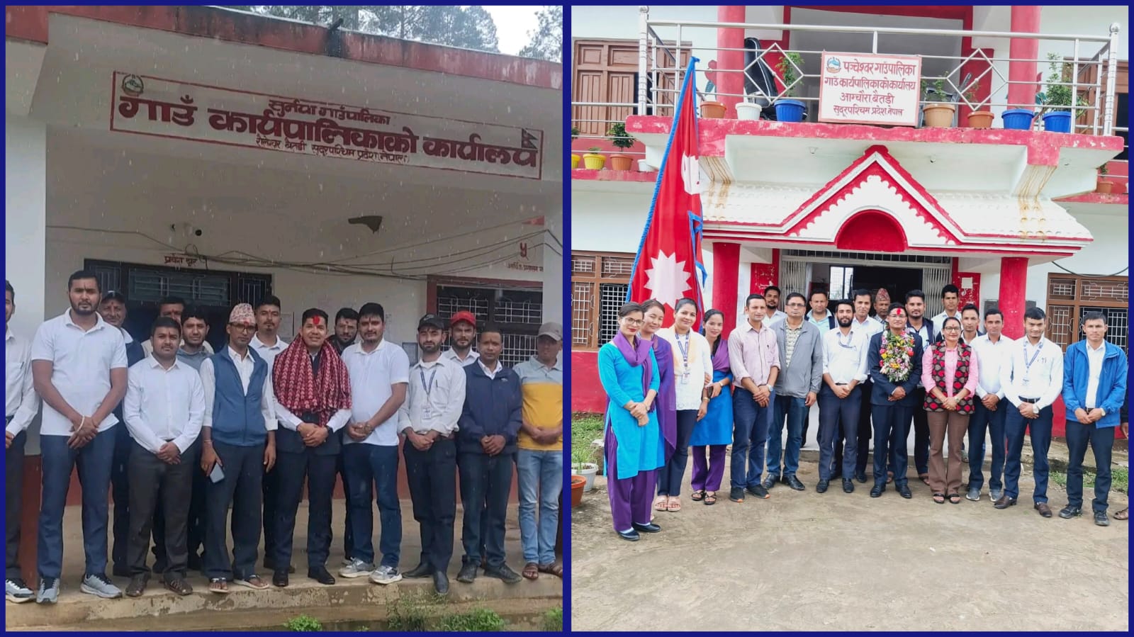 बैतडीको सुर्नया र पञ्चेश्वरमा नयाँ प्रमुख प्रशासकीय अधिकृत हाजिर