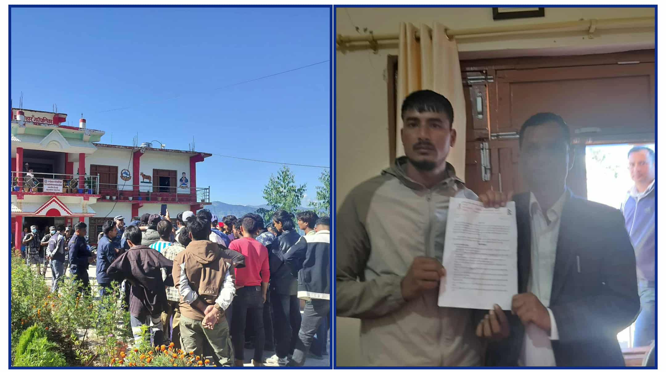 बैतडीको पञ्चेश्वरमा जेनजी समूहले २४ बुदे माग अघि सार्दै ज्ञापनपत्र पेस ग¥यो,&hellip;