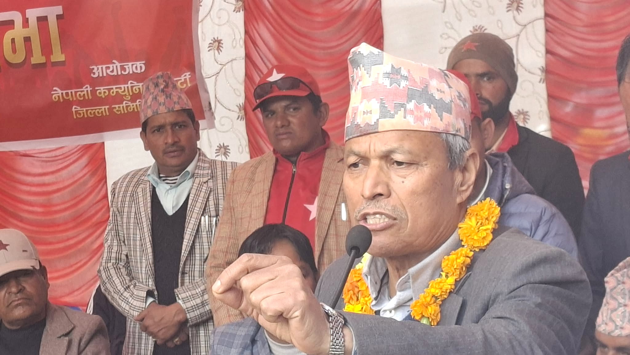 नेपाली कम्युनिष्ट पार्टीले जनताको अधिकारलाई बलियो बनाउछः नेता रावल