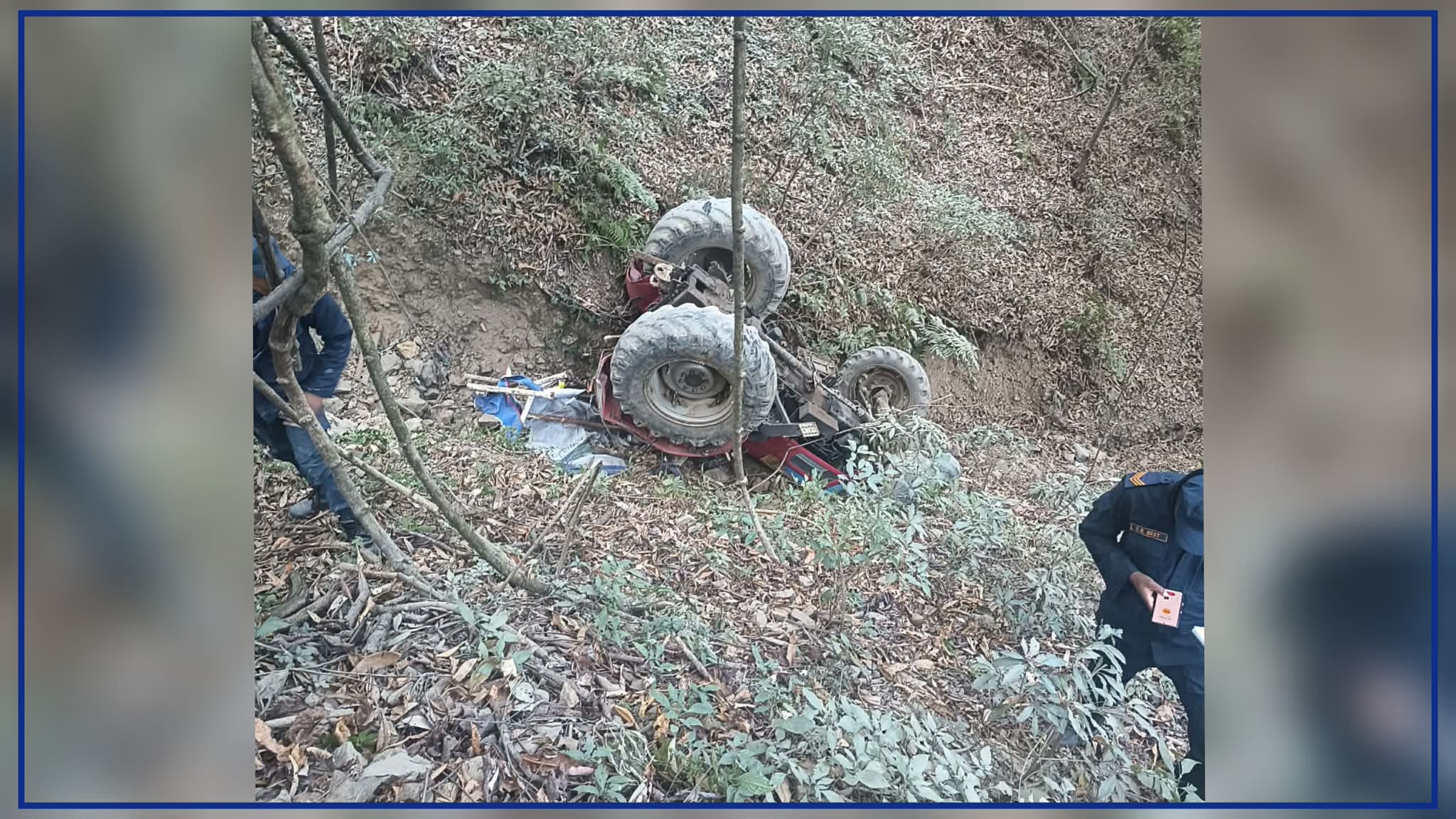 बैतडीमा ट्याक्टर दुर्घटना अपडेटः चालकको घटनास्थलमै मृत्यु, तीन जना घाइते(परिचयसहित)