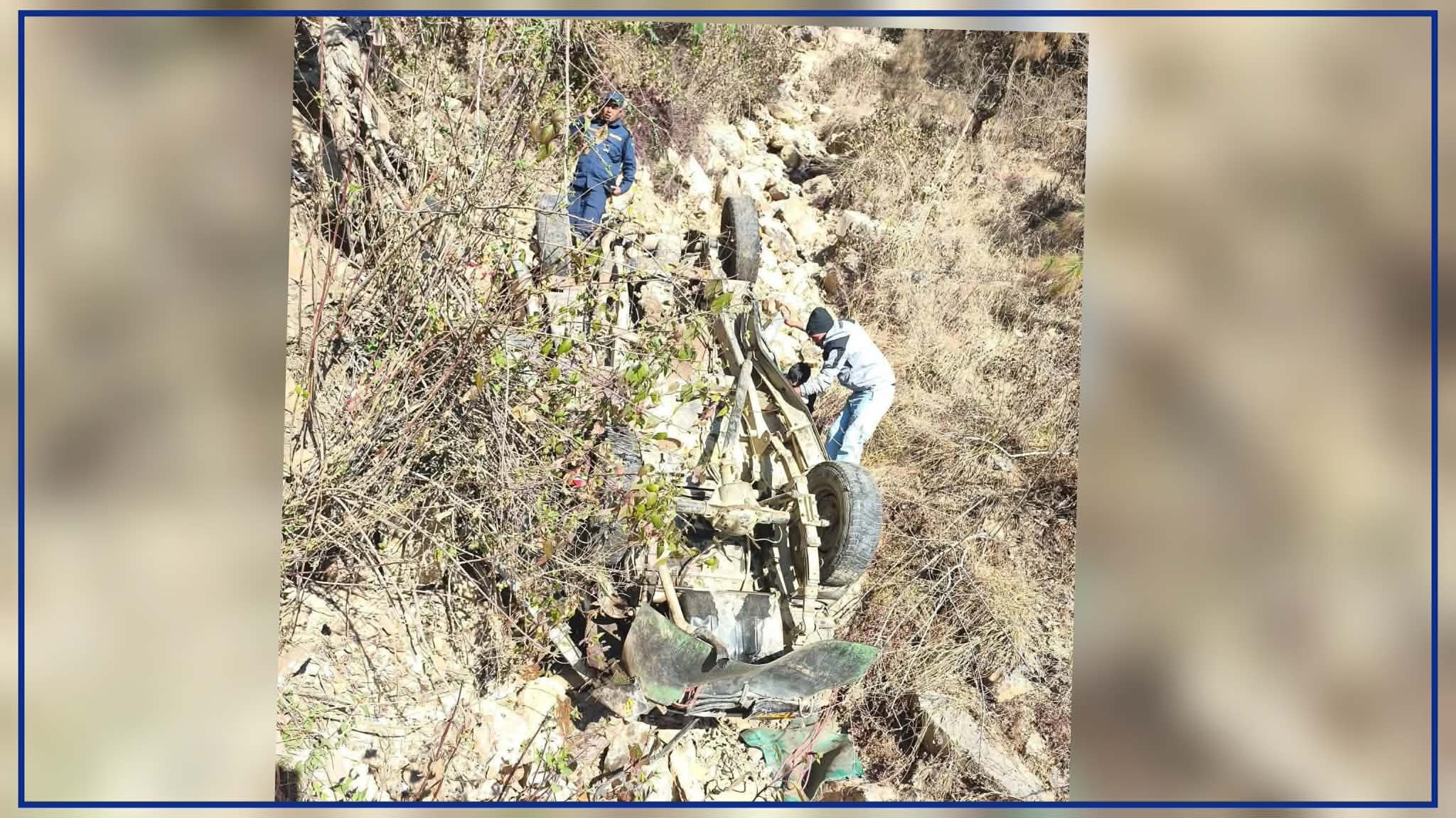 बैतडीमा जीप दुर्घटना अपडेटःमृतक संख्या ४ पुग्यो, ६ घाइते( परिचयसहित)
