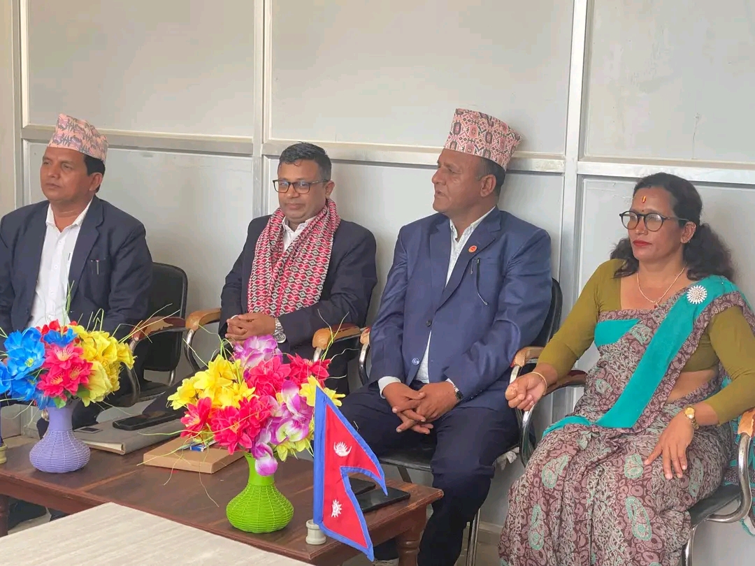 पुर्चौंडीमा हाजिर भए प्रमुख प्रशासकीय अधिकृत पोखरेल
