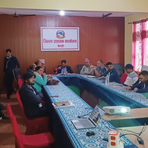 बैतडीमा ‘मनसुनजन्य विपद् पूर्वतयारी तथा प्रतिकार्य योजना’ स्वीकृत