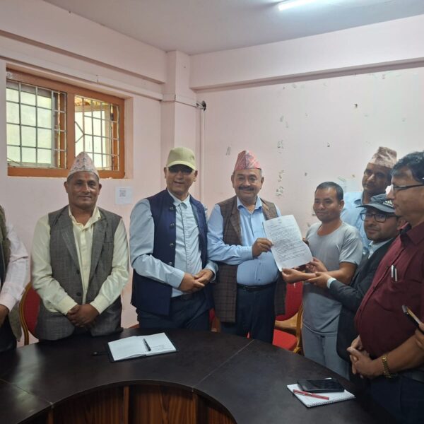 पाटन नगर शिक्षक स्वयंसेवकका ९ बुँदे माग,नगरपालिकामा ज्ञापनपत्र