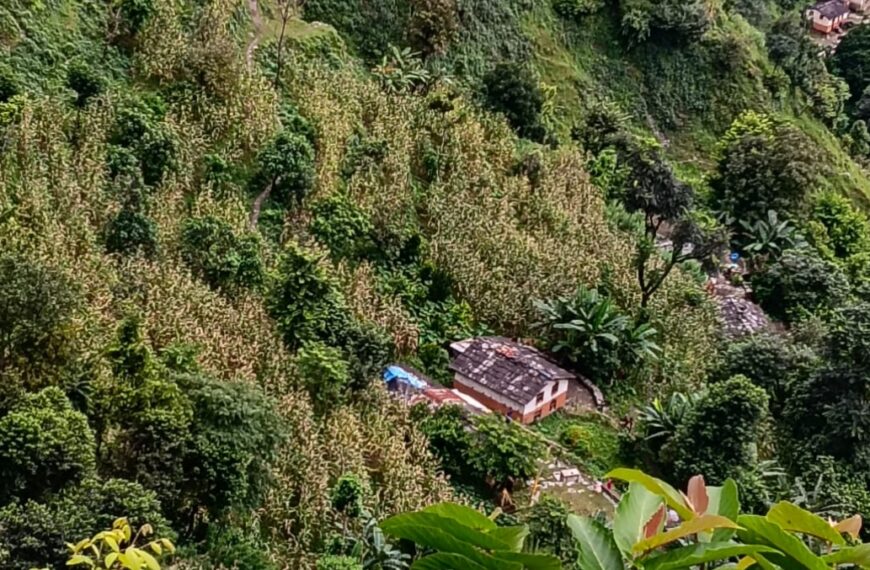 बैतडीमा १८ घर पहिरोको उच्च जोखिममा